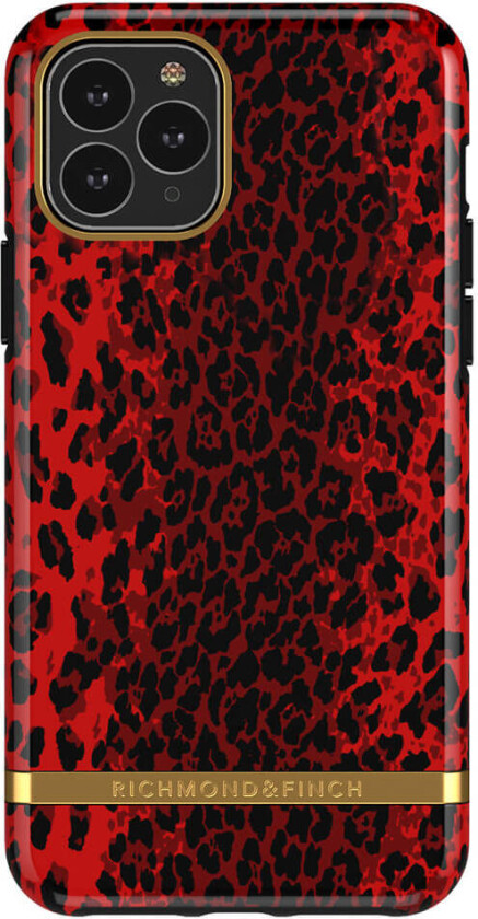 Richmond And Finch Red Leopard iPhone 11 PRO Cover