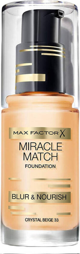 Miracle Match Foundation Crystal Beige 33 30 ml