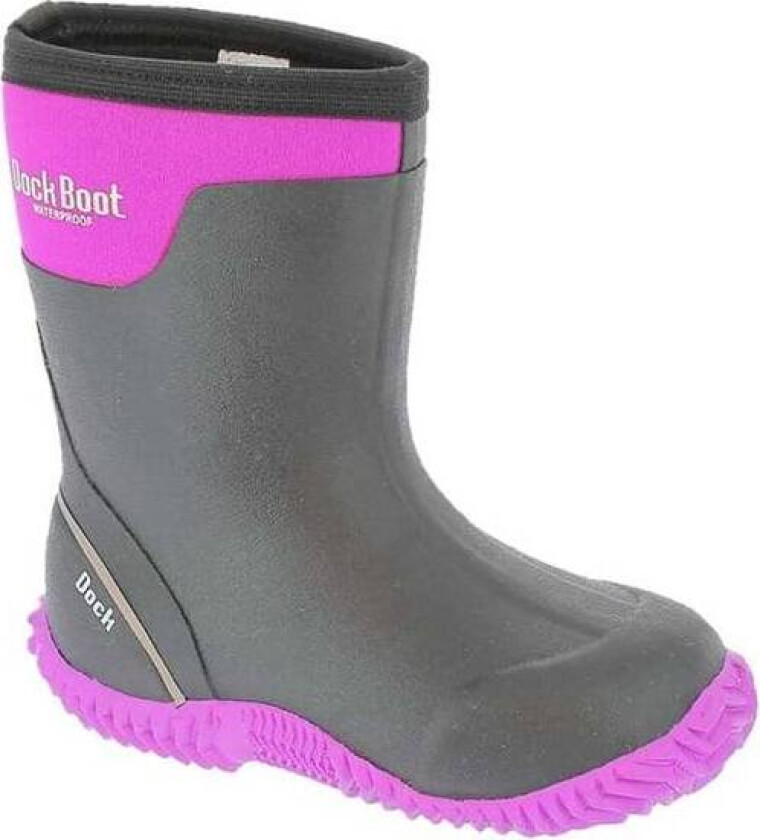 Sort/Lilla Ada Støvel