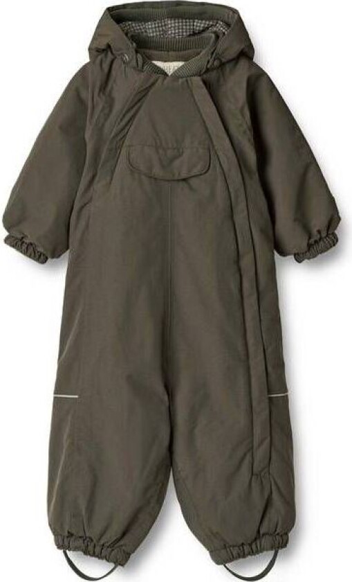 Wheat Adi Vinterdress Til Baby, Dry Black
