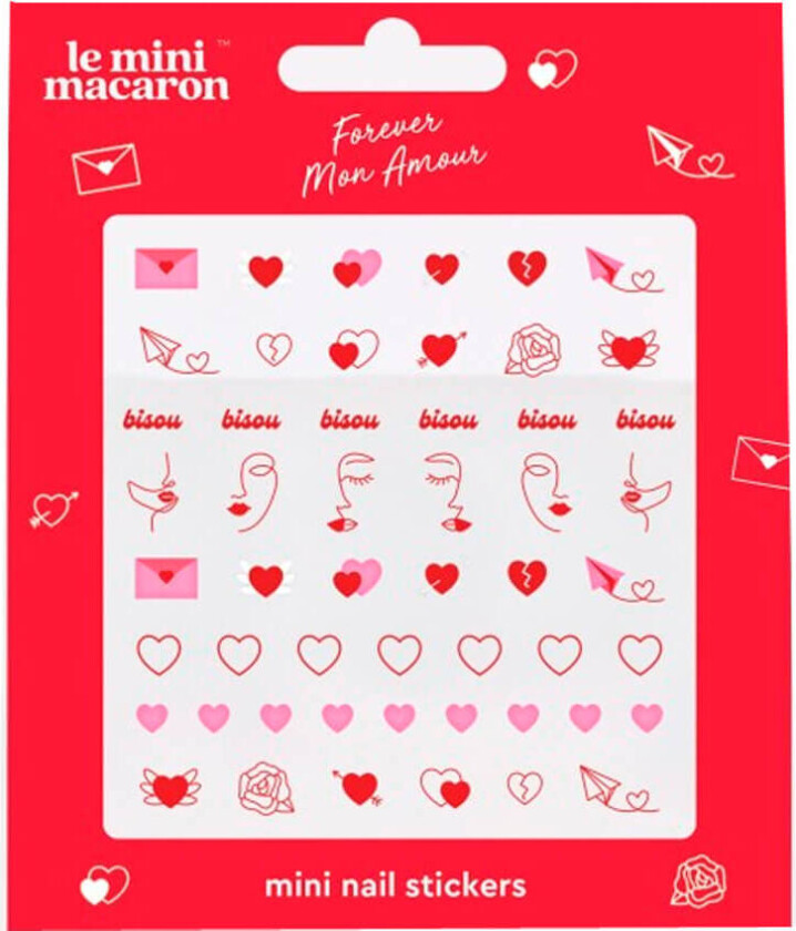 Mini Nail Art Stickers Forever Mon Amour