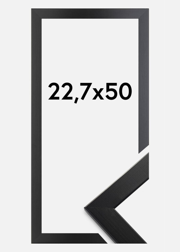 Ramme Trendline Svart 22,7x50 Cm