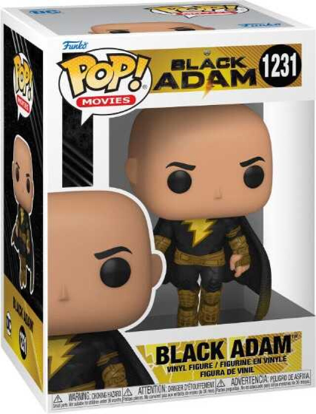 Funko Pop! Movies: Black Adam - Black Adam Figur #1231