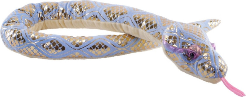 Wild Republic Snakesss Plysjbamse 137cm - Blå Diamant