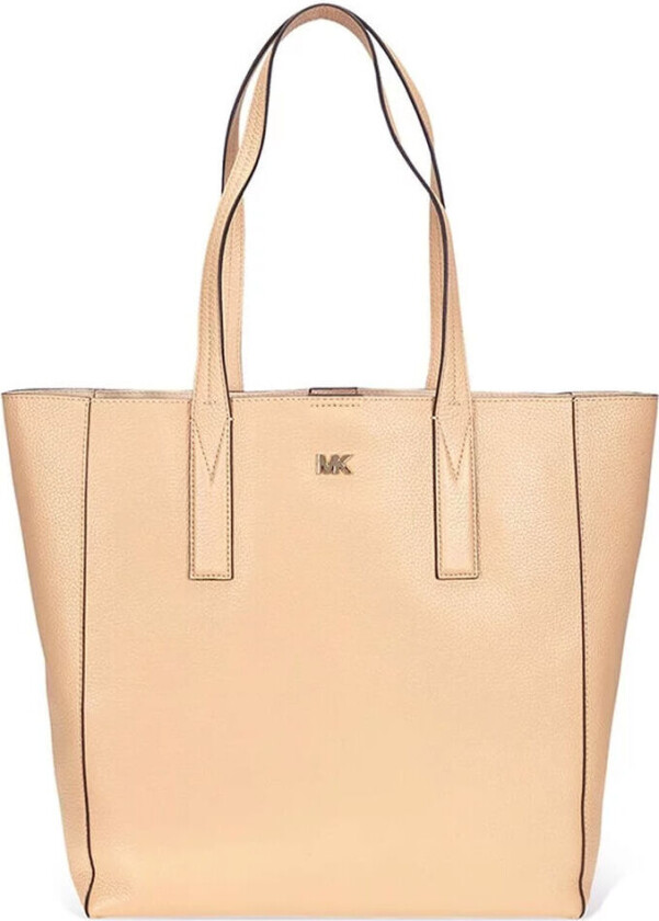 Junie Large Leather Tote - Butternut