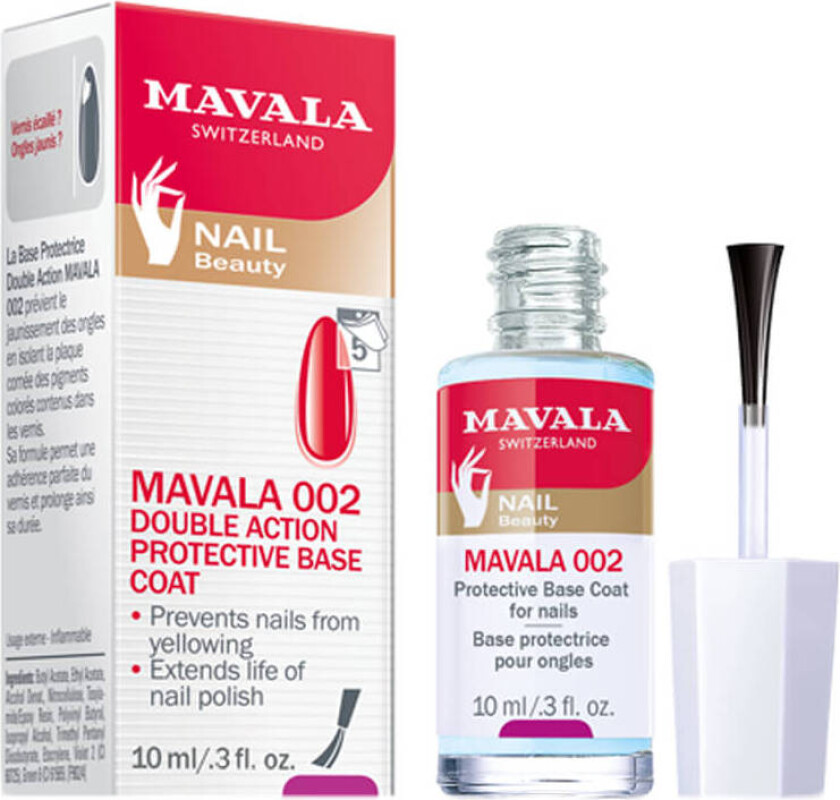 Mavala 002 Double Action Protective Base Coat 10 ml