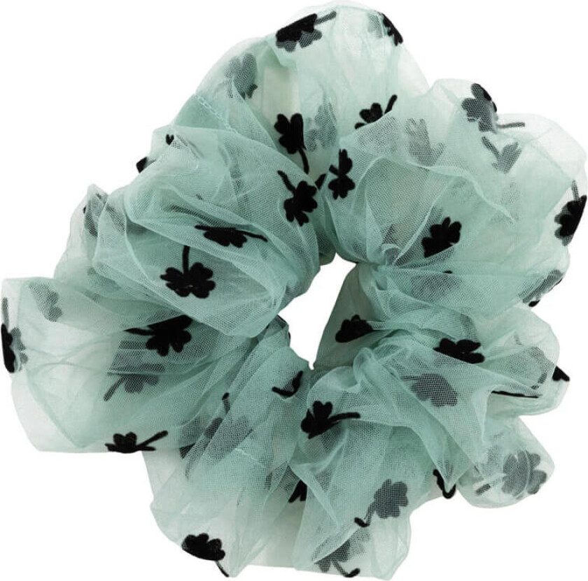 Clover Scrunchie Green