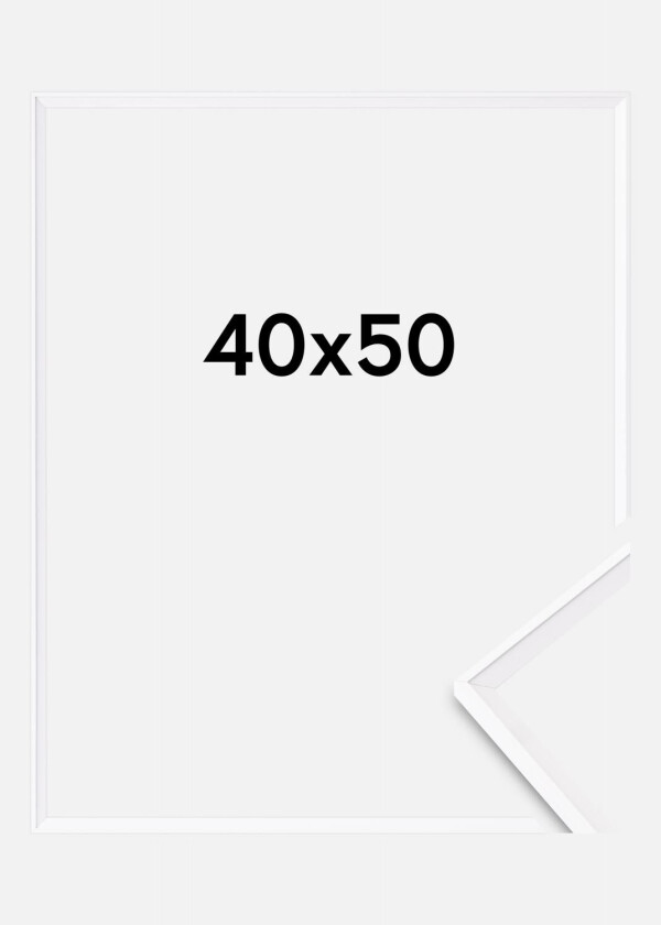 Ramme Desire Akrylglass Hvit 40x50 Cm
