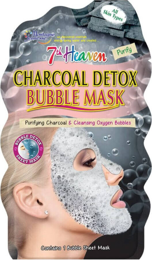 Charcoal Detox Bubble Mask 10 g 1 stk.