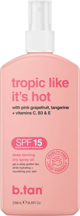 Tropic Like It's Hot Dry Spray Oil Sunscreen SPF 15 236 ml