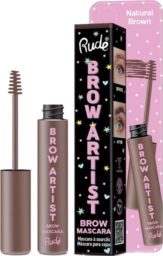 Bilde av Brow Artist Brow Mascara Natural Brown 3 ml