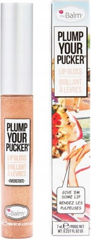 Plump Your Pucker Lip Gloss - Overstate 7 ml