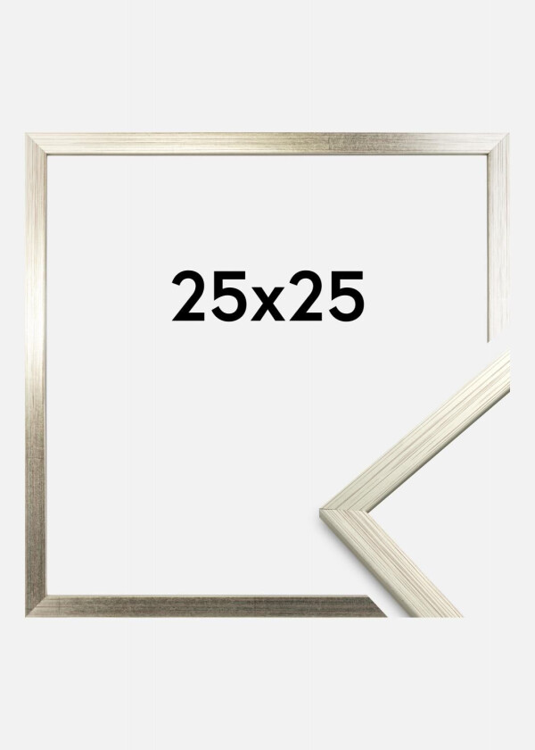 Ramme Edsbyn Sølv 25x25 Cm