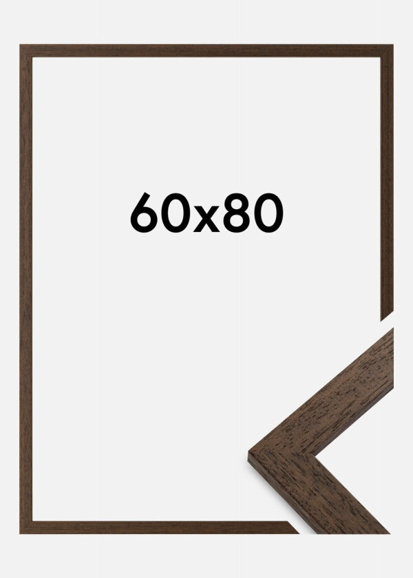 Ramme Brown Wood 60x80 Cm