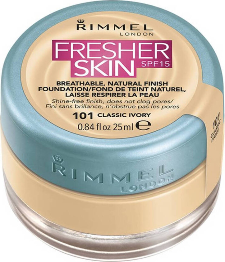 Fresher Skin Foundation SPF 15 101 Classic Ivory 25 ml