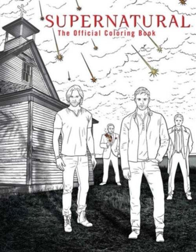 Supernatural: The Official Coloring Book av Insight Editions