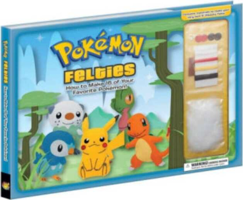 Pokemon Felties: How to Make 16 of Your Favorite Pokemon av Pikachu Press