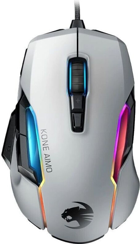 Roccat Kone Aimo Gaming Mus Hvit Remastered