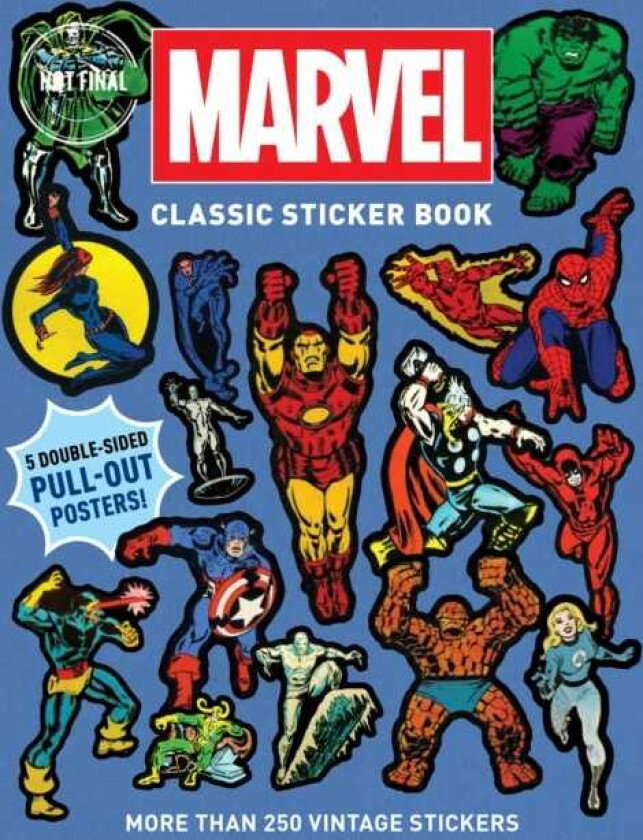 Marvel Classic Sticker Book av Marvel Entertainment