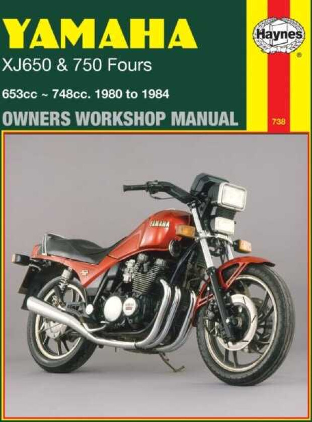 Yamaha XJ650 & 750 Fours (80 - 84) Haynes Repair Manual av Haynes Publishing