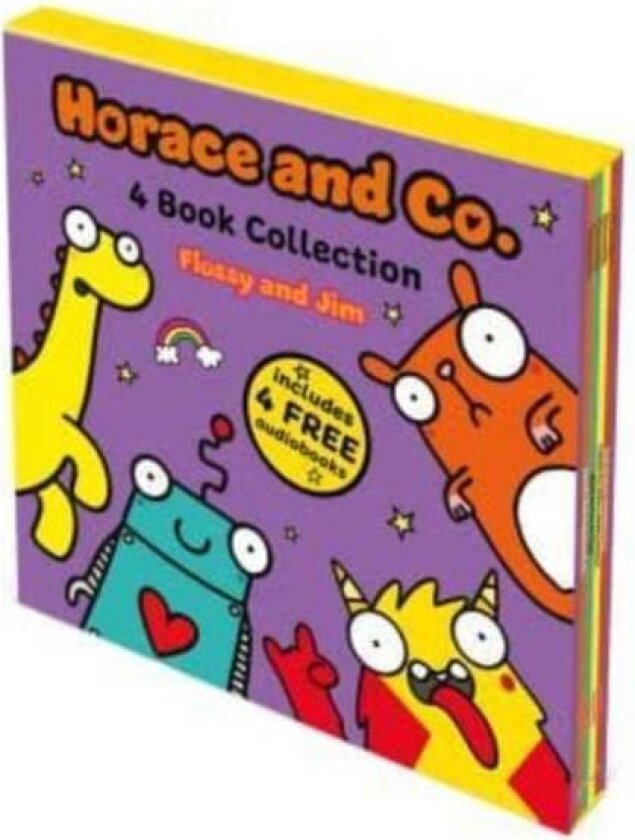 Horace and Co 4 Book Collection av Flossy and Jim