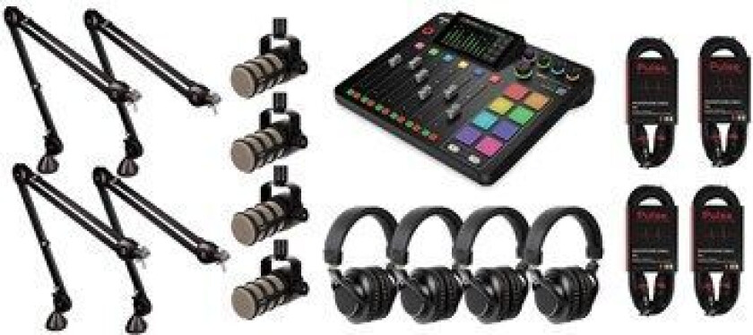 Bilde av RØDE Rodecaster Pro II Basic bundle 4