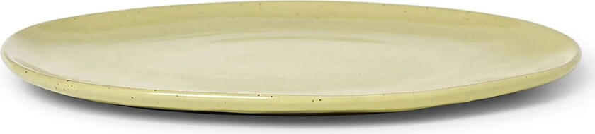 Flow tallerken 27 cm Yellow Speckle