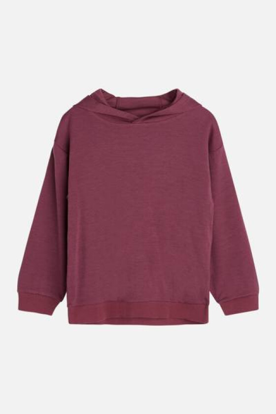 Sanu Ull Bambusviskose Sweatshirt Purple fig