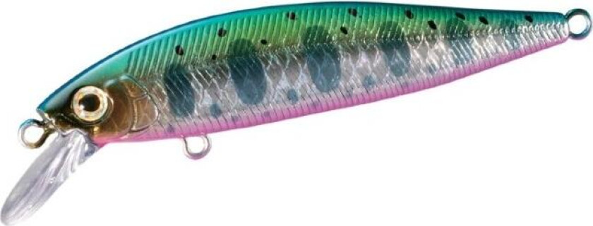 Cardiff Stream Flat 65ES wobbler, 6.5 cm - blue pink