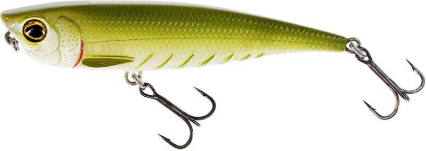 Bilde av Spot-on Top walker wobbler, 10 cm - Green minnow