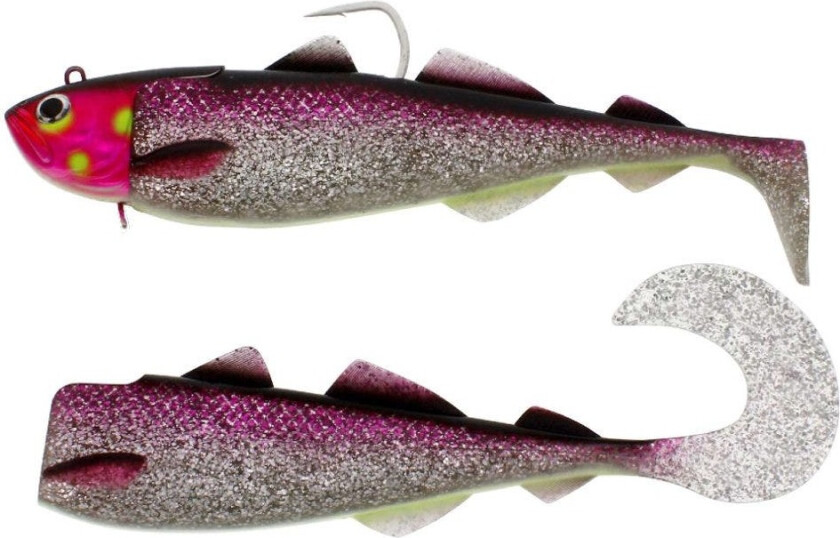 Crazy Daisy jigg 18 cm, 180 gram - rainbow