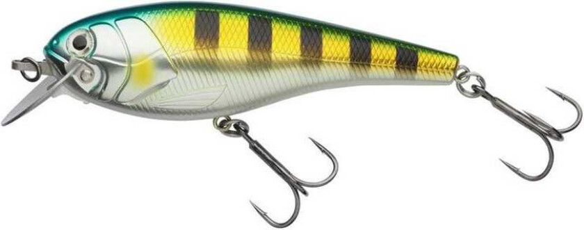 Beast Hi-Lo Floating wobbler, 9 cm - Striped Ayu