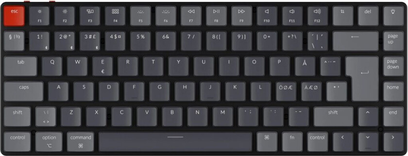 K3 V2 Rgb Low Profile Hotswap Trådløs Tastatur [ Optical Brown