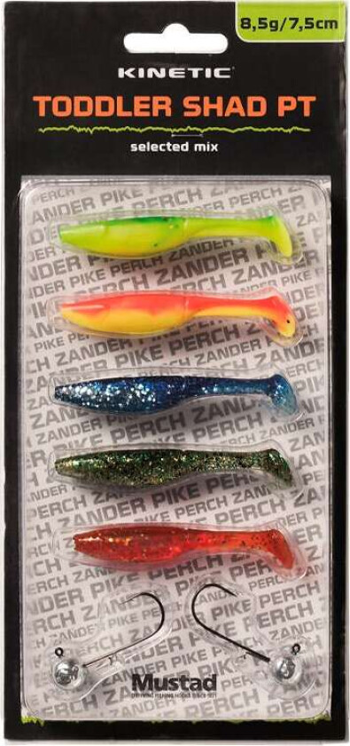 Toddler Shad, selected mix - 8,5 gram