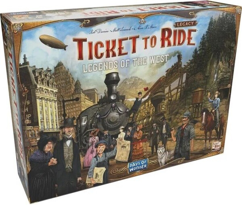 Bilde av Spill Ticket To Ride Leg Legends West