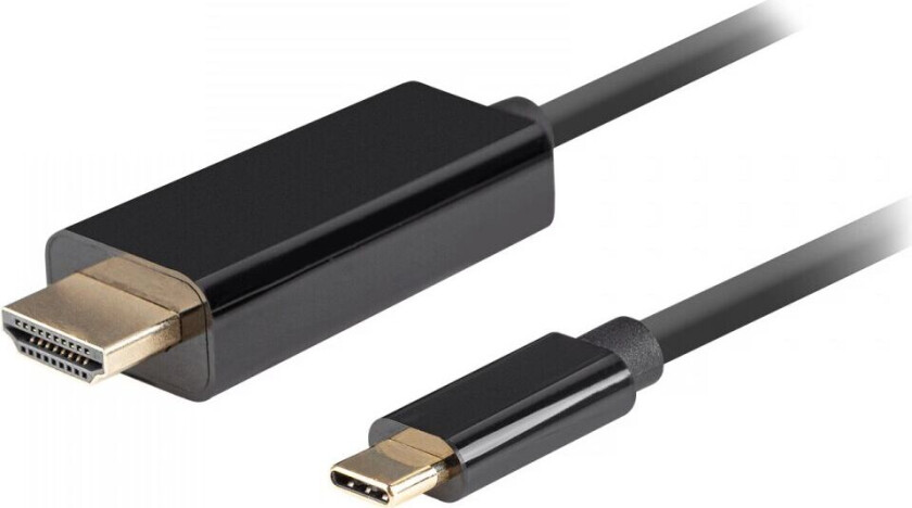Usb-C Til Hdmi Kabel 4k 60hz Svart - 1.8m