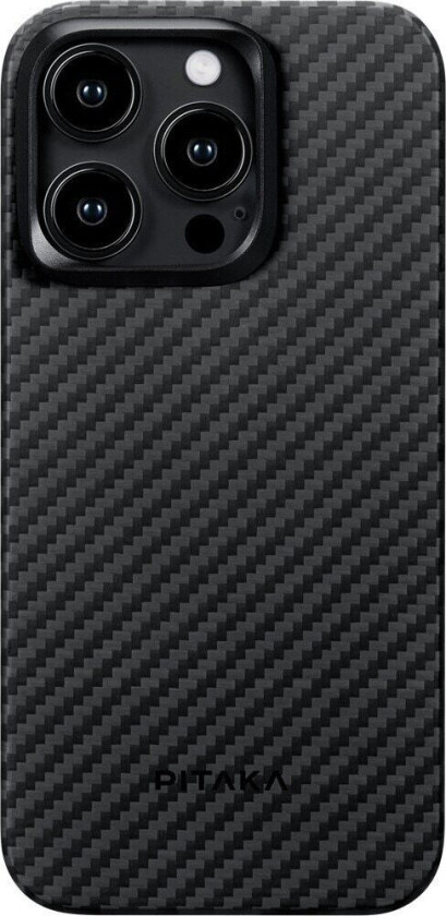 Pitaka Magez Case 4 Iphone 15 Pro Max Svart/grå