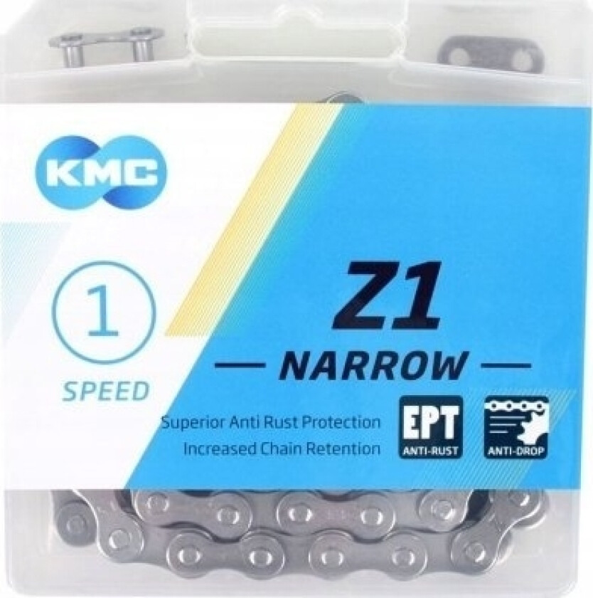 Kmc Z1 Narrow Ept Single Speed Sykkelkjede