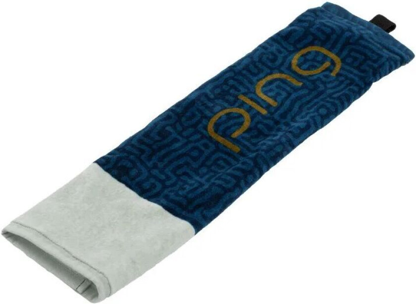 Ping G Le3 Tri-Fold Håndkle Navy/Gull