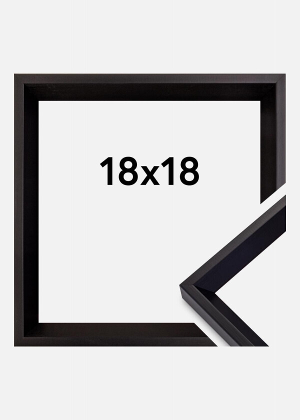 Ramme Globe Svart 18x18 Cm