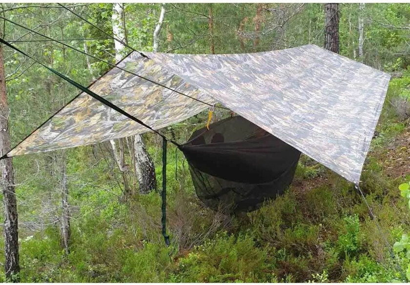 Classic Tarp 3,5 x 3,5 meter - camo