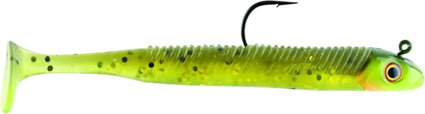 360GT Searchbait jig - farge Hot Olive - 9 cm, 7 gram