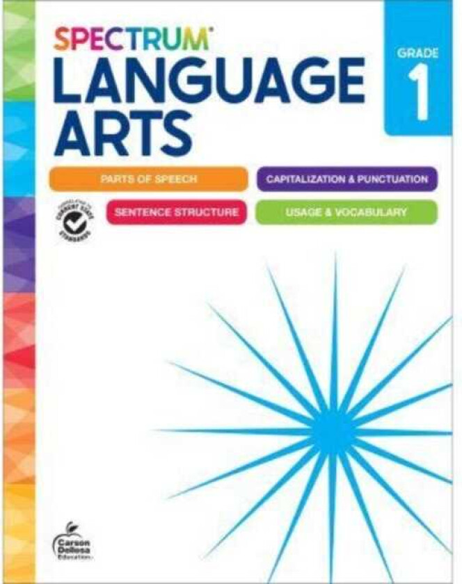 Spectrum Language Arts Workbook Grade 1