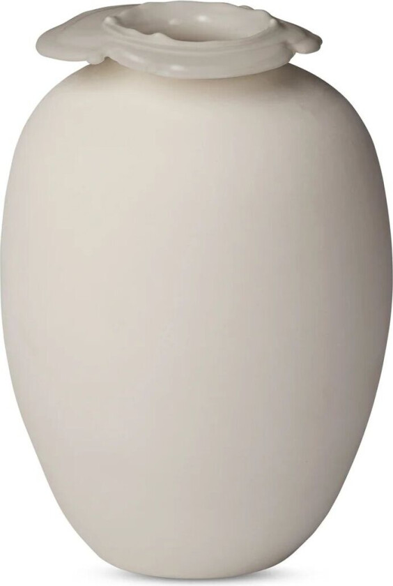 Brim vase 18 cm Beige