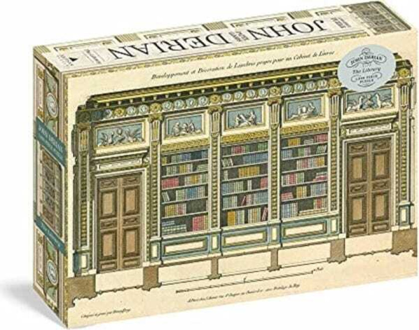 John Derian Paper Goods: The Library 1,000Piece Puzzle