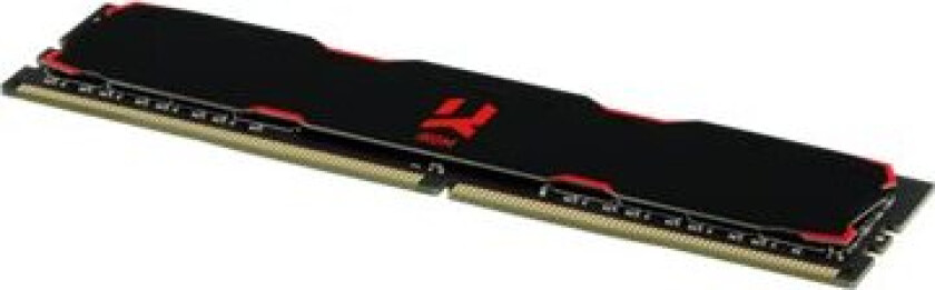 Goodram Iridium - Ddr4 - Modul - 16 Gb - Dimm 288-Pin - 2400 Mhz / Pc4-19200 - Cl17 - 1,2 V - Ikke Bufret - Ikke Ecc - Svart