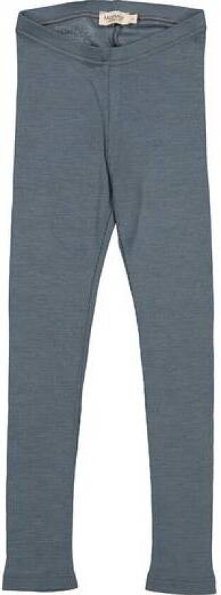 MarMar Ull Leggings Rib Leg Stormy Blue