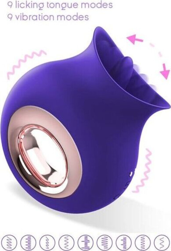 No. 25 Licking Tongue & Vibrator Clitoris Massager Klitorisvibrator
