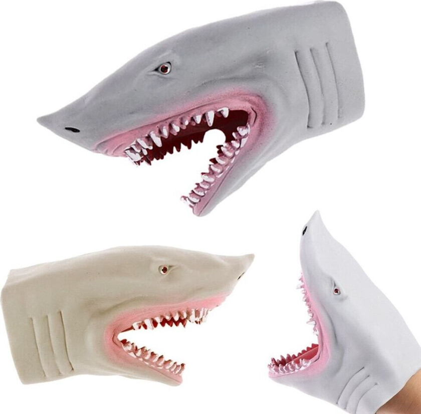 Hånddukke Hai Hode - Dukke 17cm