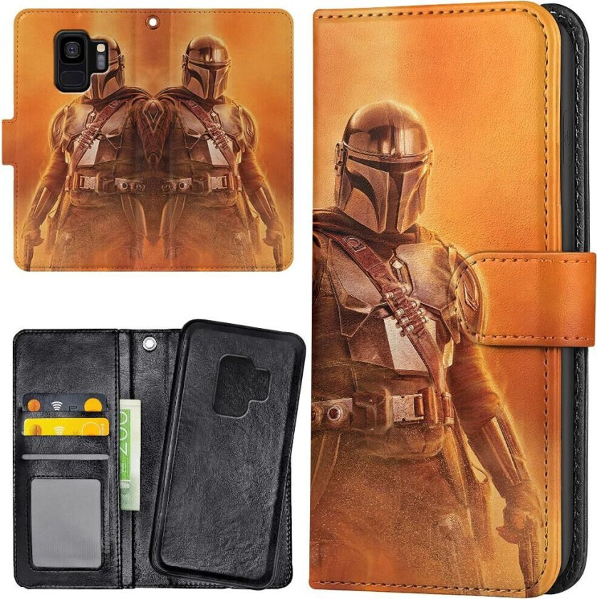 Samsung Galaxy S9 - Lommebok Deksel Mandalorian Star Wars